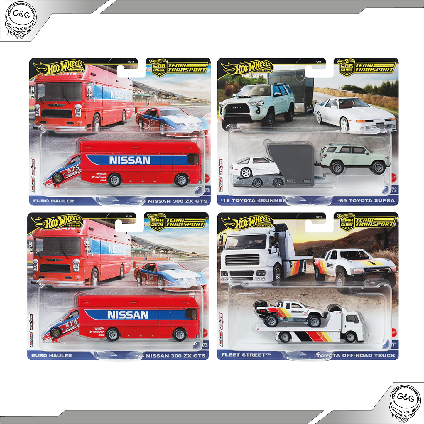 HOT WHEELS TEAM TRANSPORT - MIX 4 - 2024