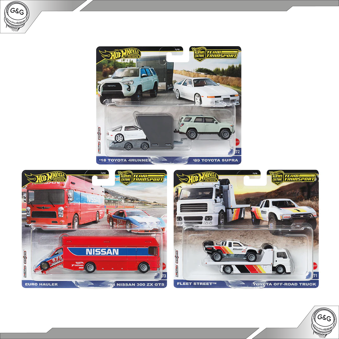HOT WHEELS TEAM TRANSPORT - MIX 4 - 2024