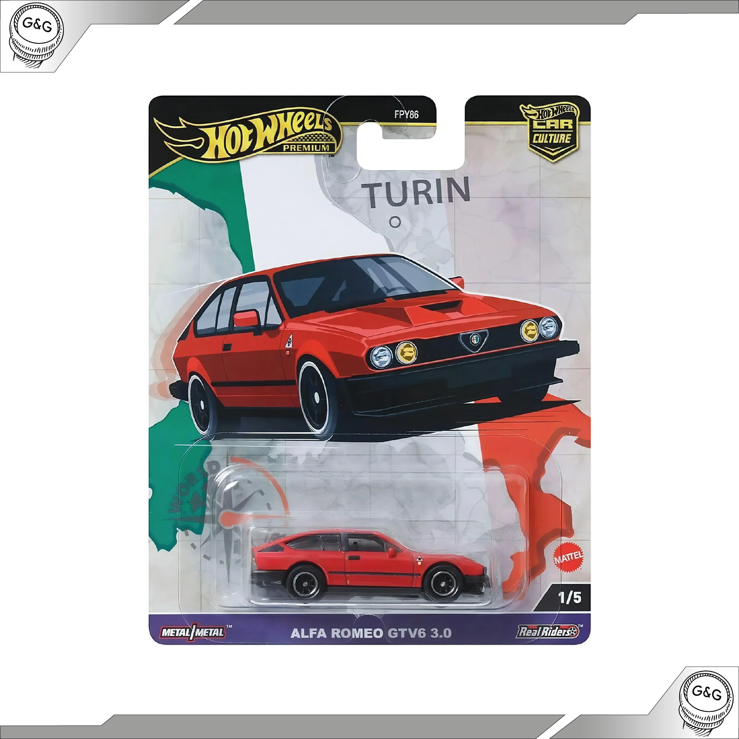 HOT WHEELS WORLD TOUR - ALFA ROMEO GTV6 3.0