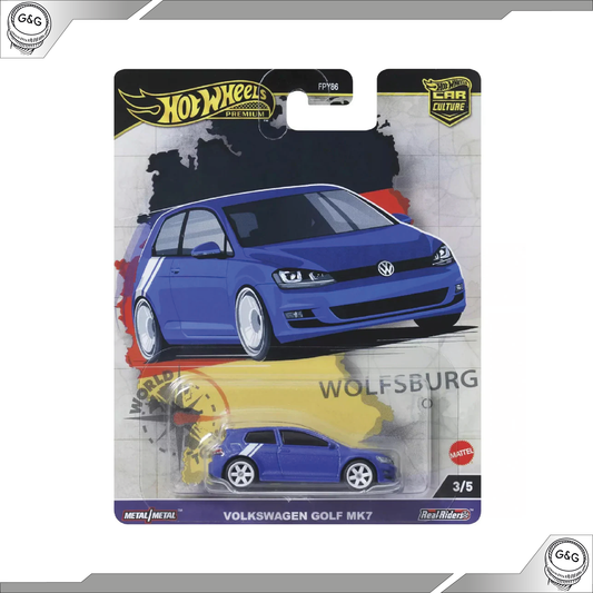 HOT WHEELS WORLD TOUR - VOLKSWAGEN GOLF MK7