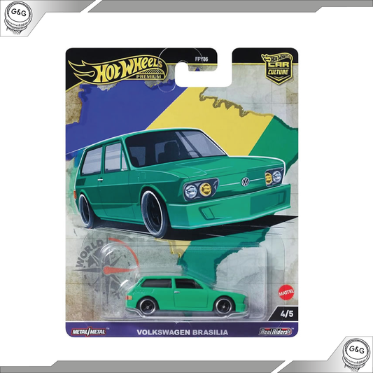 HOT WHEELS WORLD TOUR - VOLKSWAGEN BRASILIA