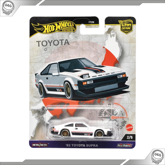 HOT WHEELS WORLD TOUR - '82 TOYOTA SUPRA