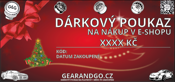 GEARANDGO DÁRKOVÝ POUKAZ