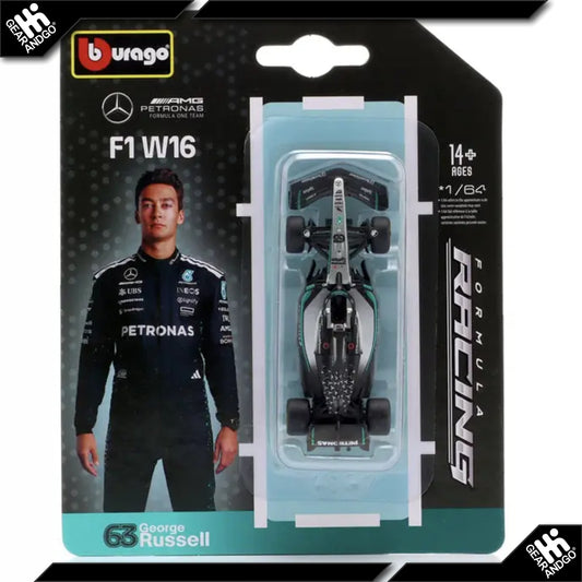 Bburago 1:64 Mercedes-AMG W16 George Russell