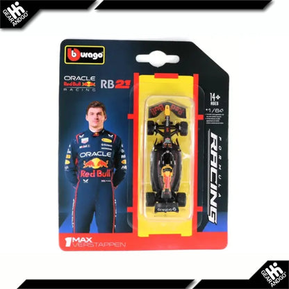 Bburago 1:64 Red Bull RB21 Max Verstappen
