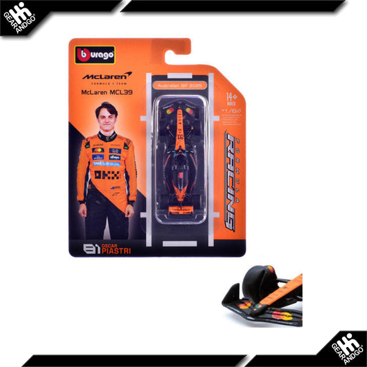 Bburago 1:64 McLaren MCL39 Oscar Piastri