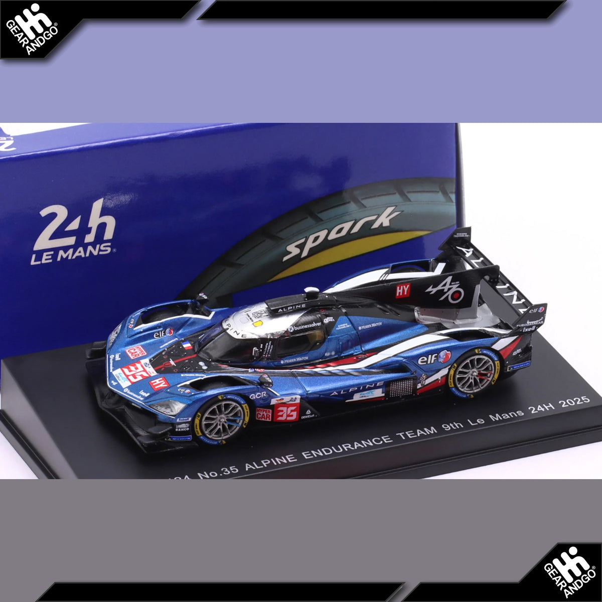 Spark Alpine A424 #35 Le Mans 2025 1:64