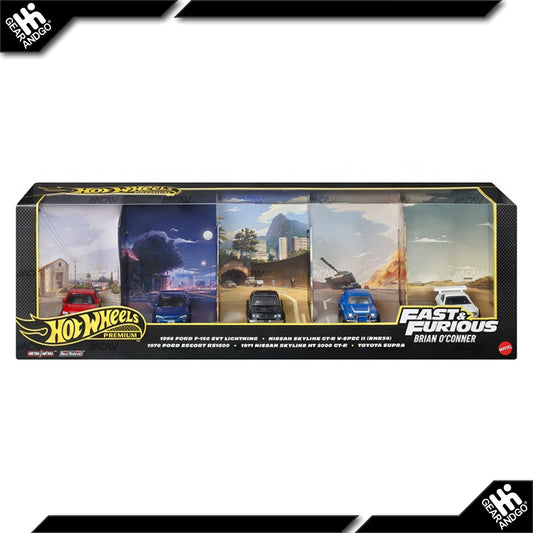 Hot Wheels Fast & Furious Brian O'Conner Premium 5-pack