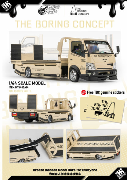 Micro Turbo Custom Tow Truck The Boring Concept 1:64