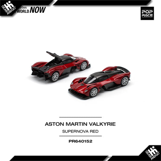 Pop Race Aston Martin Valkyrie 1:64