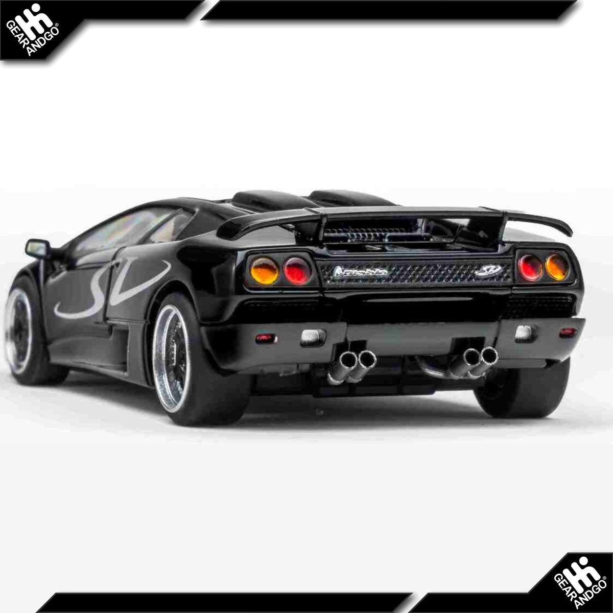 Micro Turbo Lamborghini Diablo SV 1:64