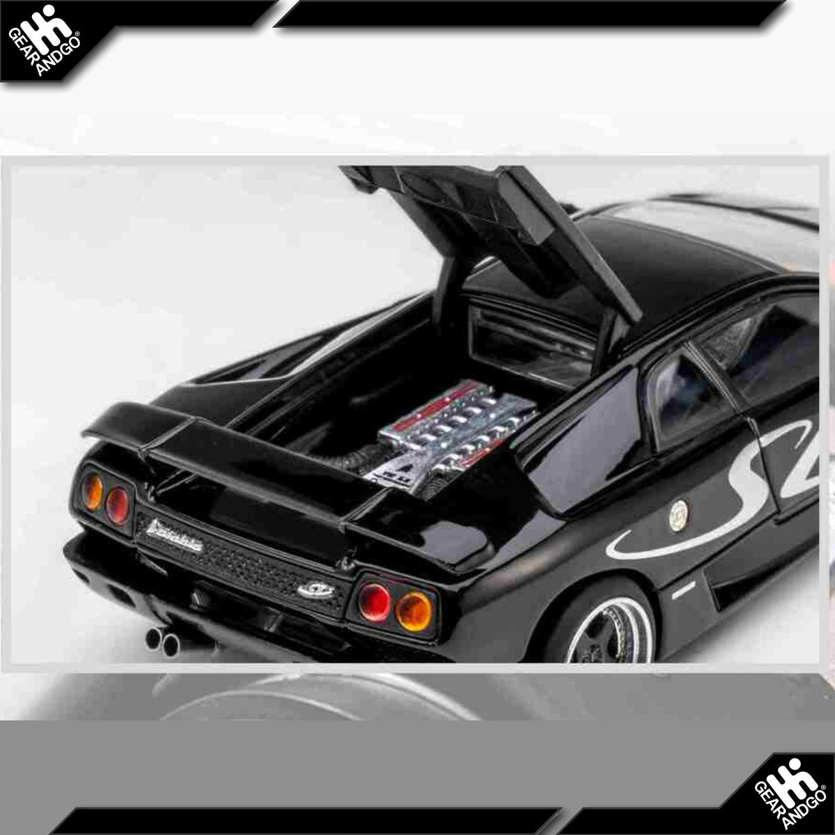 Micro Turbo Lamborghini Diablo SV 1:64