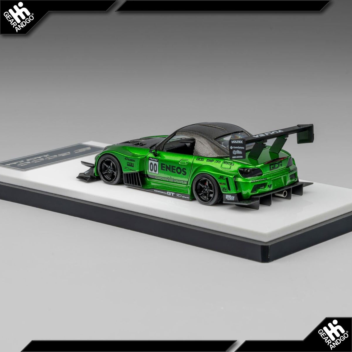 Micro Turbo Honda S2000 Race Car 1:64