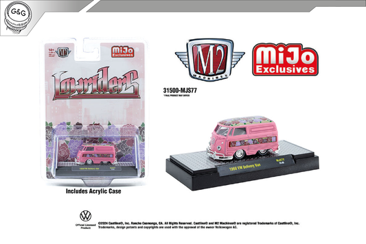 M2 MACHINES 1960 VOLKSWAGEN DELIVERY SHORT VAN LOWRIDERS LIMITED EDITION